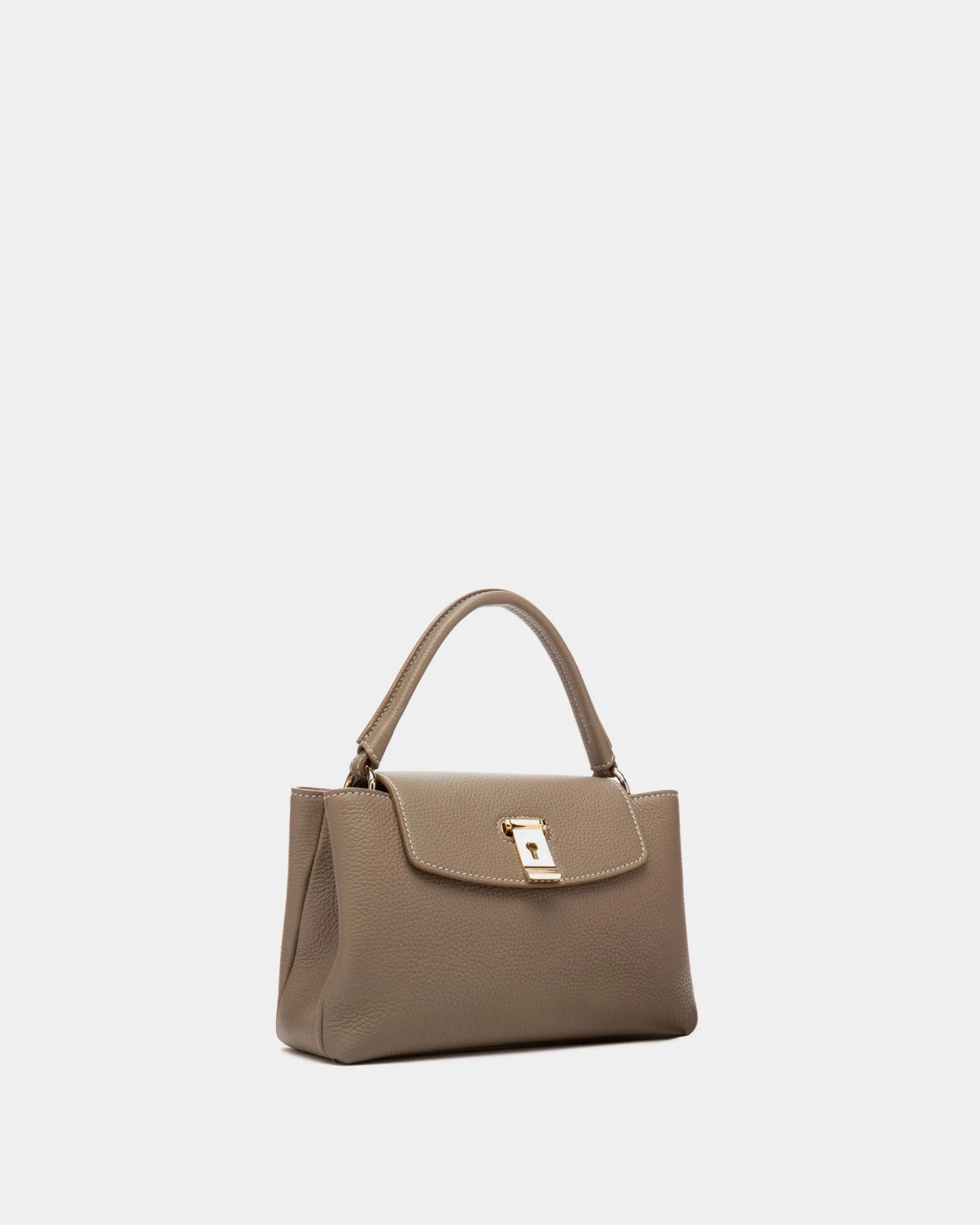 Layka Henkeltasche Aus Leder In Hellbraun