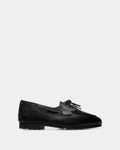 Loafer Plume Aus Leder In Schwarz