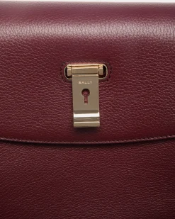 Lock Me Henkeltasche Aus Genarbtem Leder In Andorra