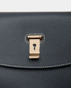 Lock Me Henkeltasche Aus Leder
