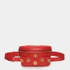 Mountain Gürteltasche Aus Rotem Leder