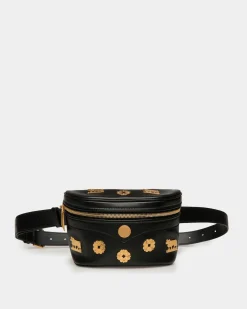 Mountain Gürteltasche Aus Schwarzem Leder