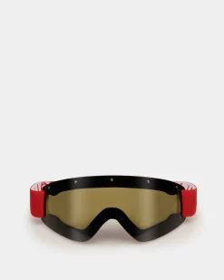Mountain Schneebrille In Gelb Verspiegelt