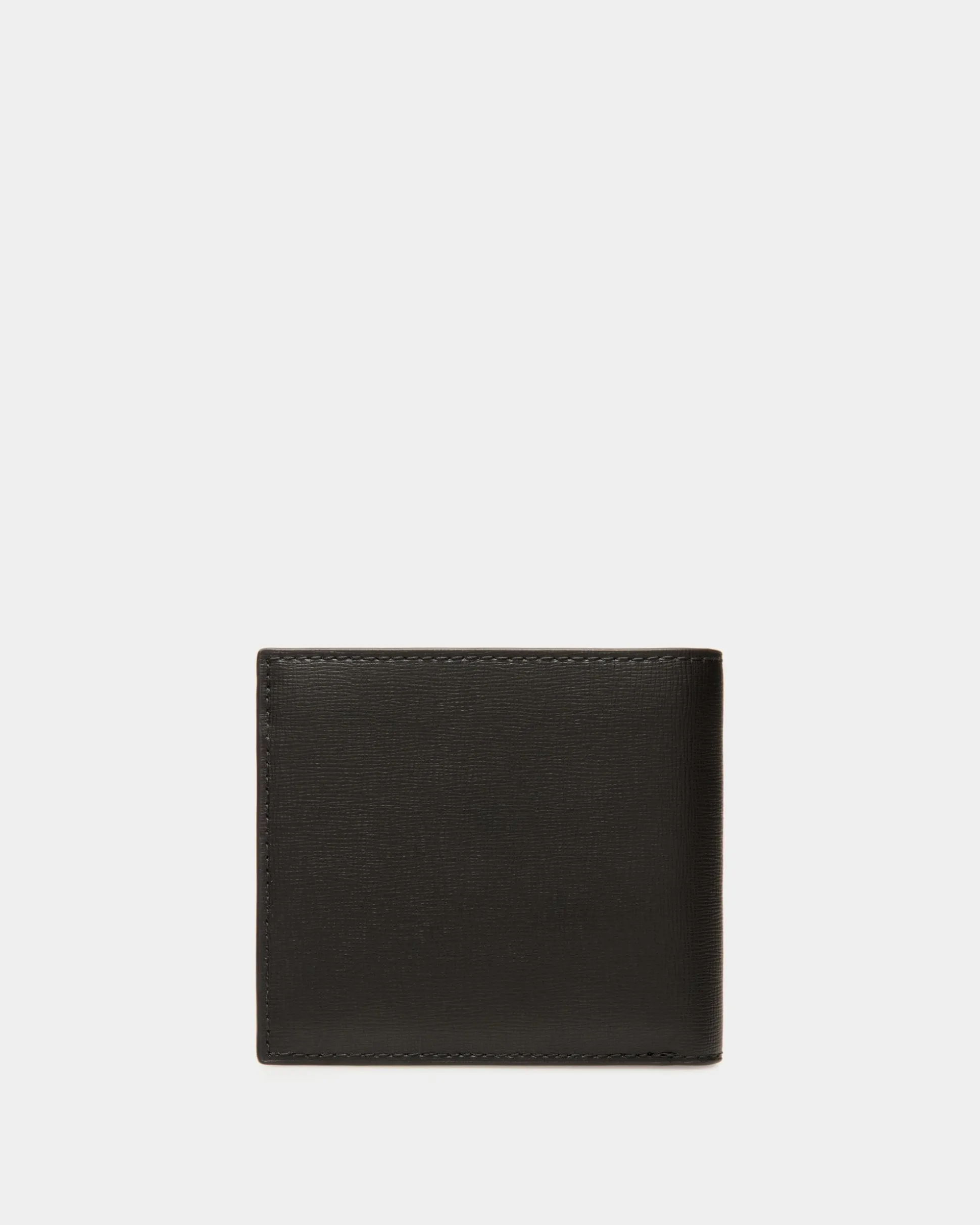 Mythos Zweiteilige Brieftasche Aus Recyceltem Leder In Schwarz