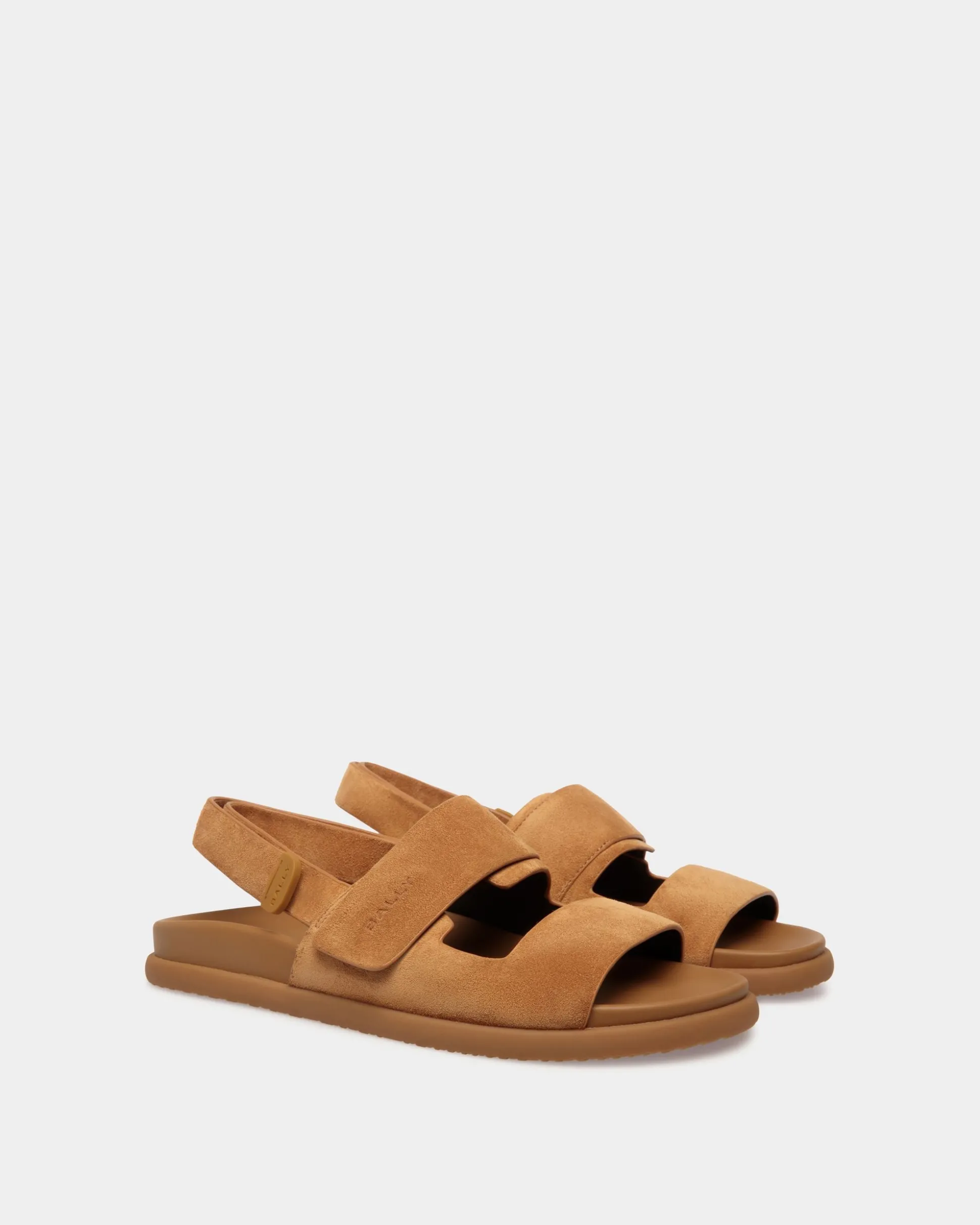 Newport Sandale Aus Veloursleder