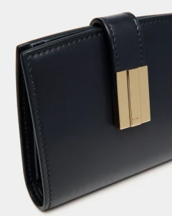Ollam Geldbörse Aus Leder In Navy Blue
