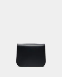 Ollam Umhängetasche Aus Leder In Navy Blue