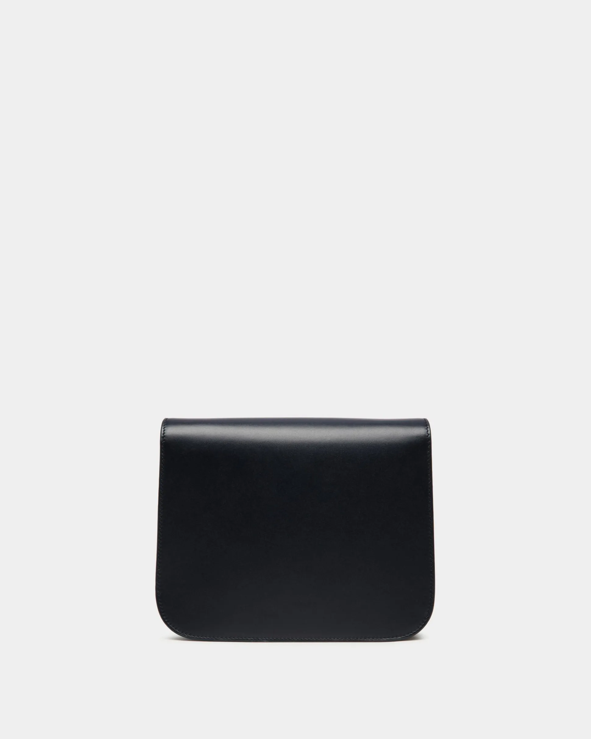 Ollam Umhängetasche Aus Leder In Navy Blue