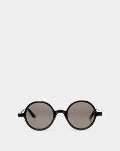 Otto Sonnenbrille Aus Schwarzem Acetat