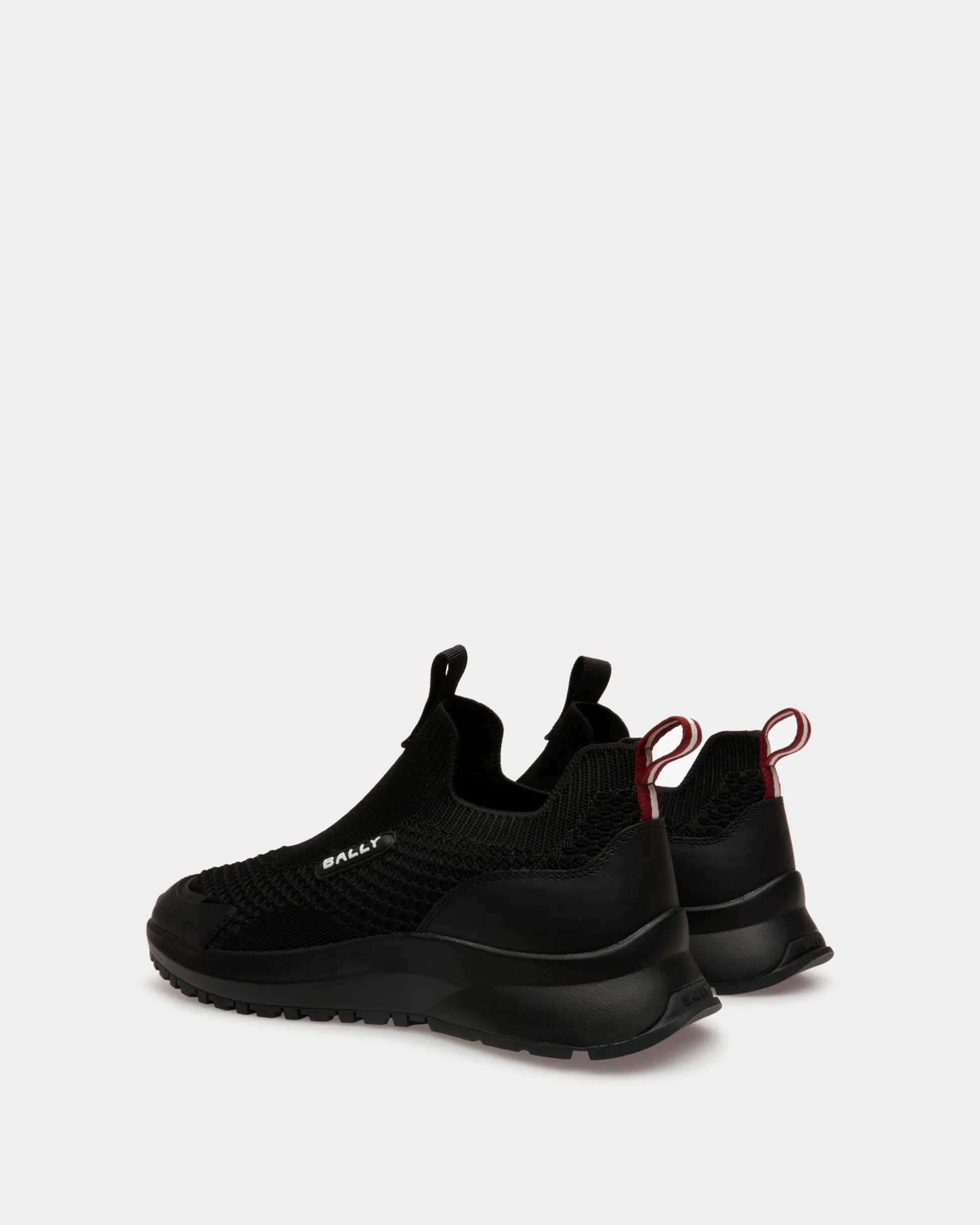 Outline Sneaker Aus Nylon In Schwarz