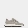 Outline Sneaker Aus Strickgewebe In Grau