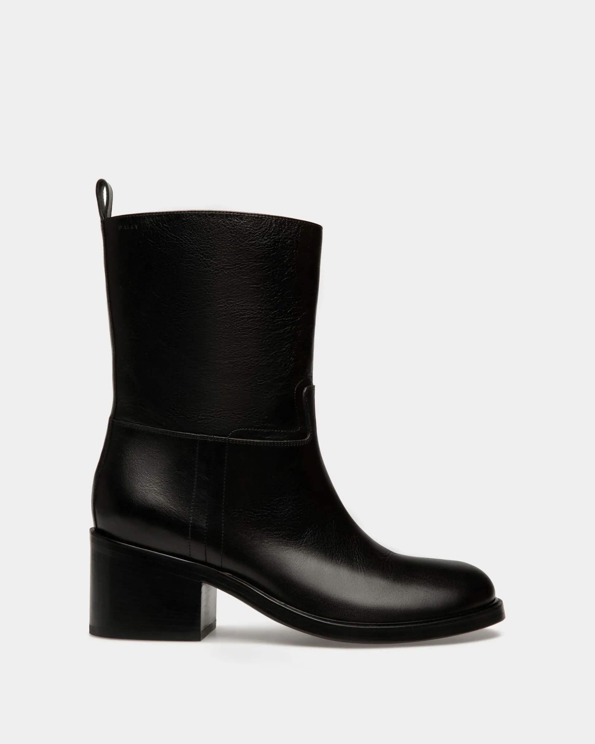 Peggy Stiefel Aus Leder In Schwarz