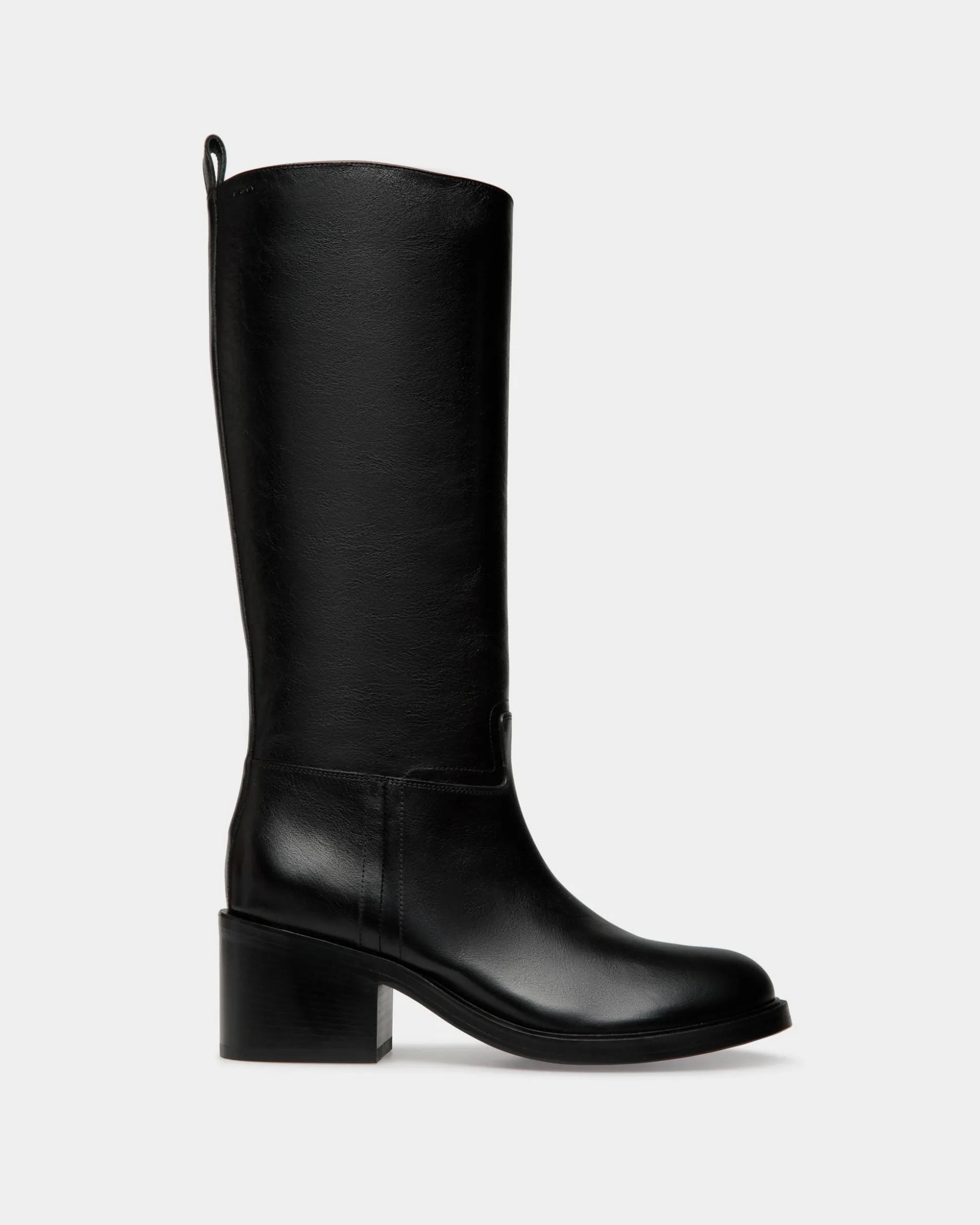 Peggy Stiefel Aus Leder In Schwarz
