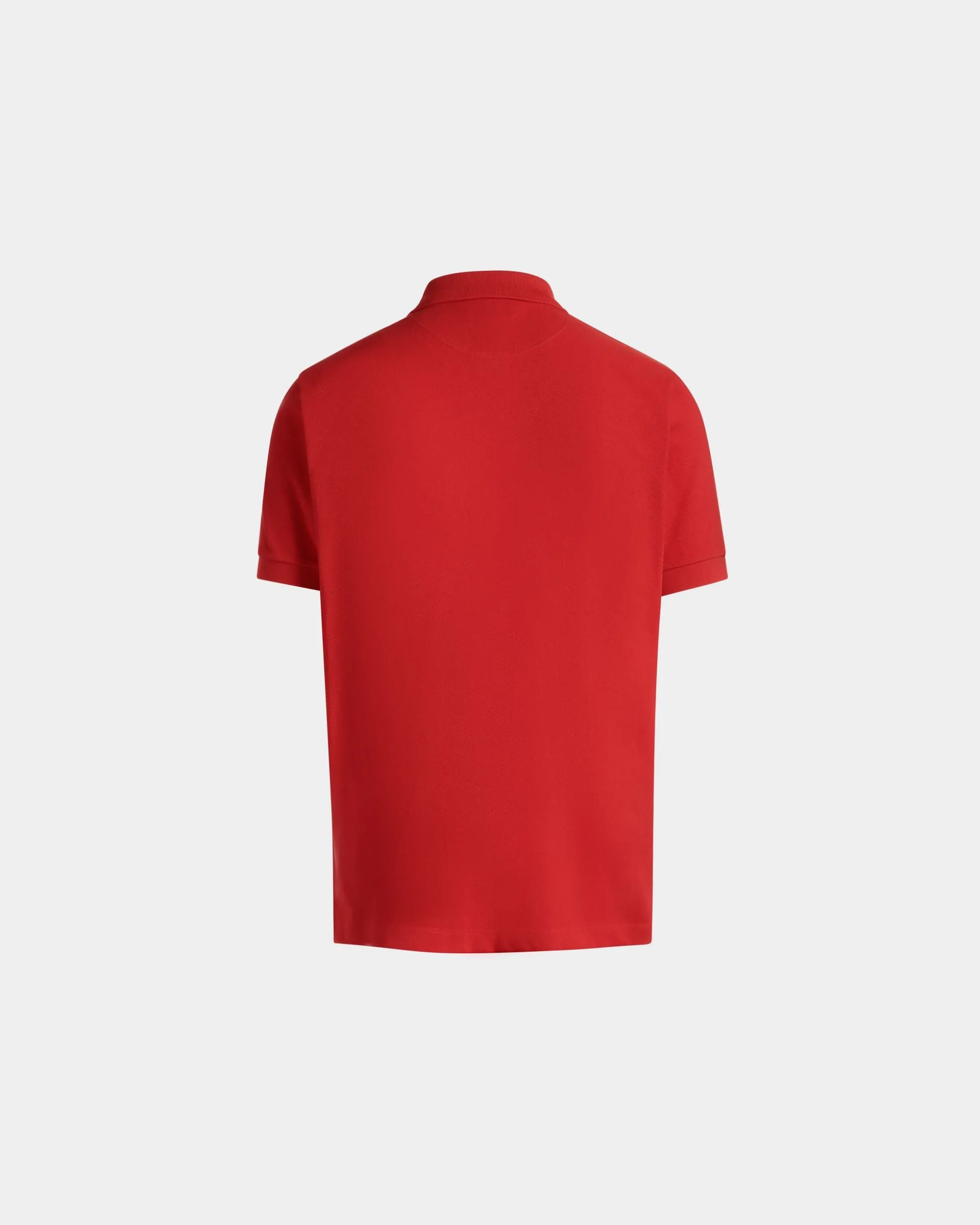 Poloshirt Aus Baumwolle In Rot