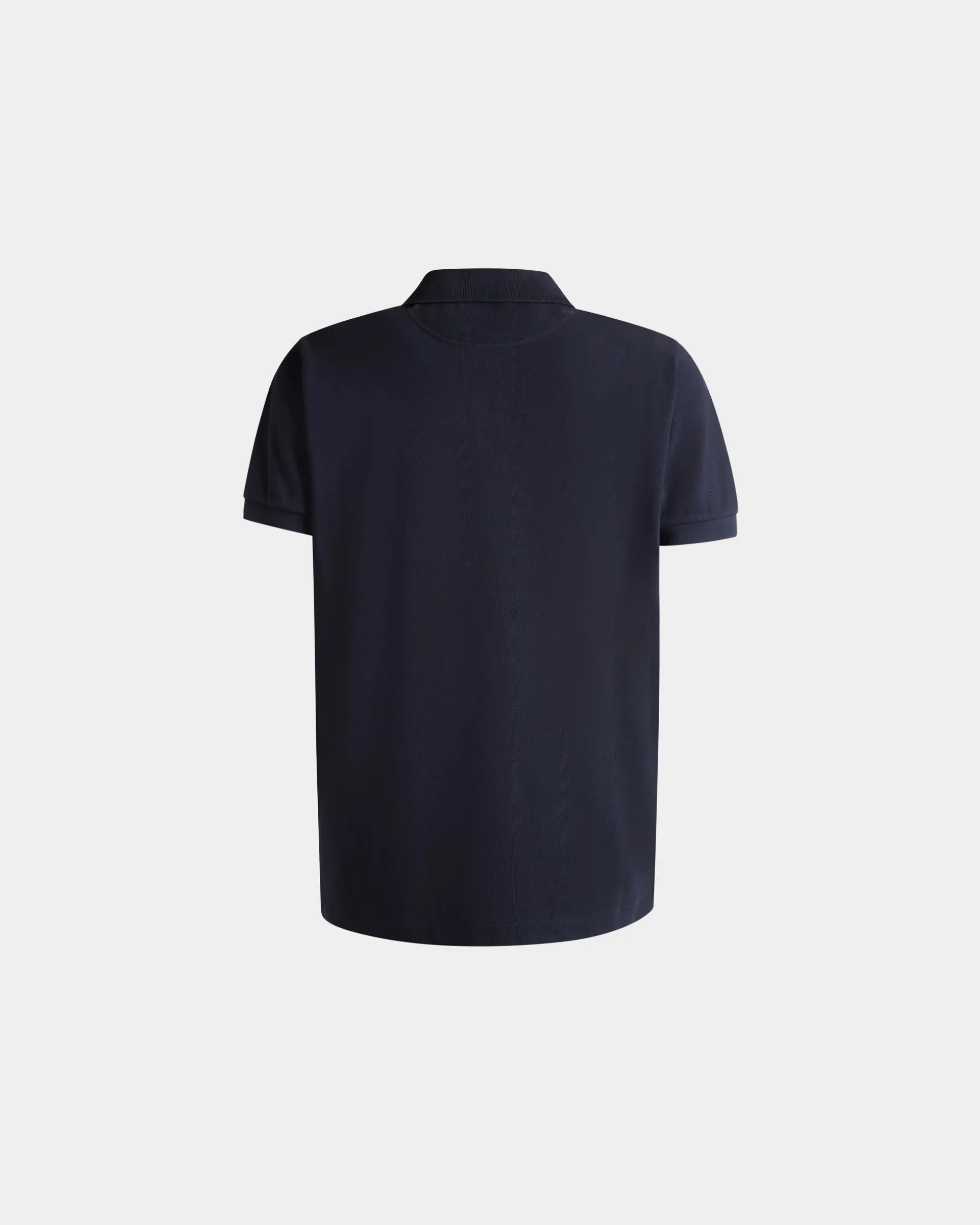 Poloshirt Mit Forest Mask Aus Baumwolle In Navy Blue