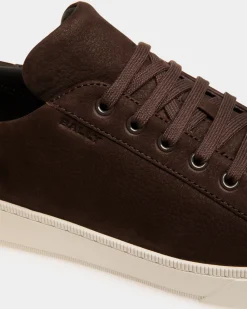 Raise Sneaker Aus Nubukleder In Ebenholzschwarz