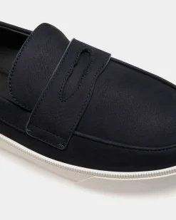 Raise Sneaker Aus Nubukleder In Navy Blue