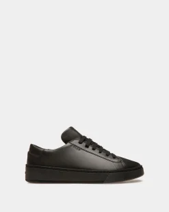 Raise Sneaker Aus Schwarzem Leder