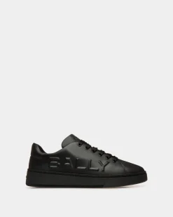Raise Sneaker Aus Schwarzem Leder