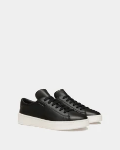 Raise Sneaker Aus Schwarzem Leder