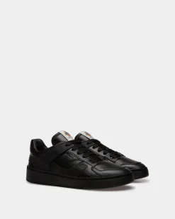 Raise Sneaker Aus Schwarzem Leder