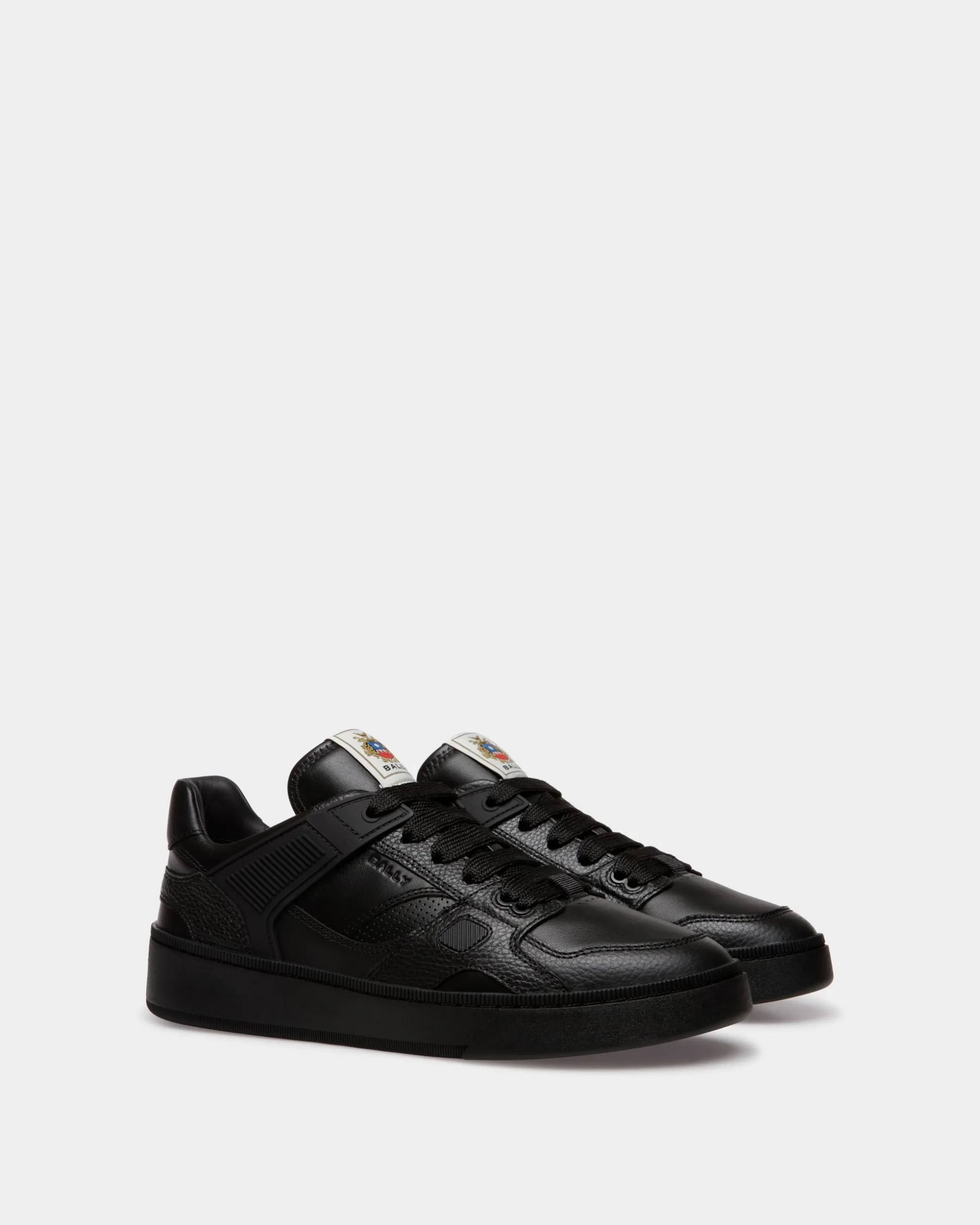 Raise Sneaker Aus Schwarzem Leder