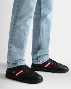 Raise Sneaker Aus Schwarzem Leder