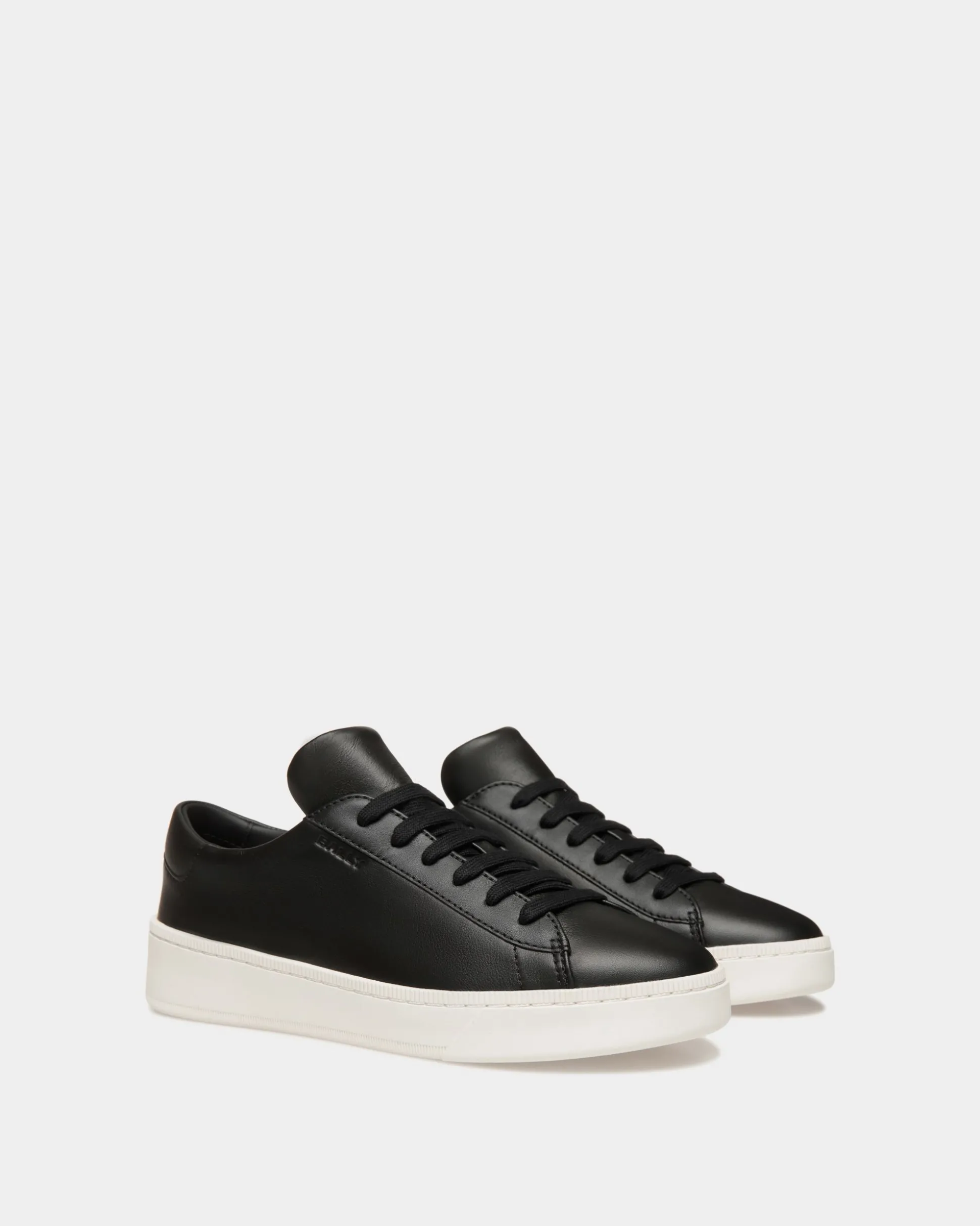 Raise Sneaker Aus Schwarzem Leder