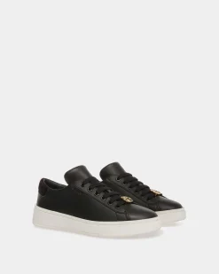 Raise Sneaker Aus schwarzem und weißem Leder