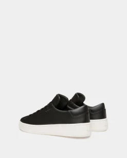 Raise Sneaker Aus Schwarzem Leder