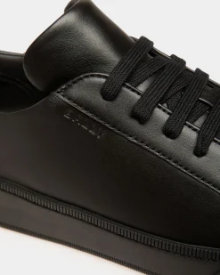 Raise Sneaker Aus Schwarzem Leder