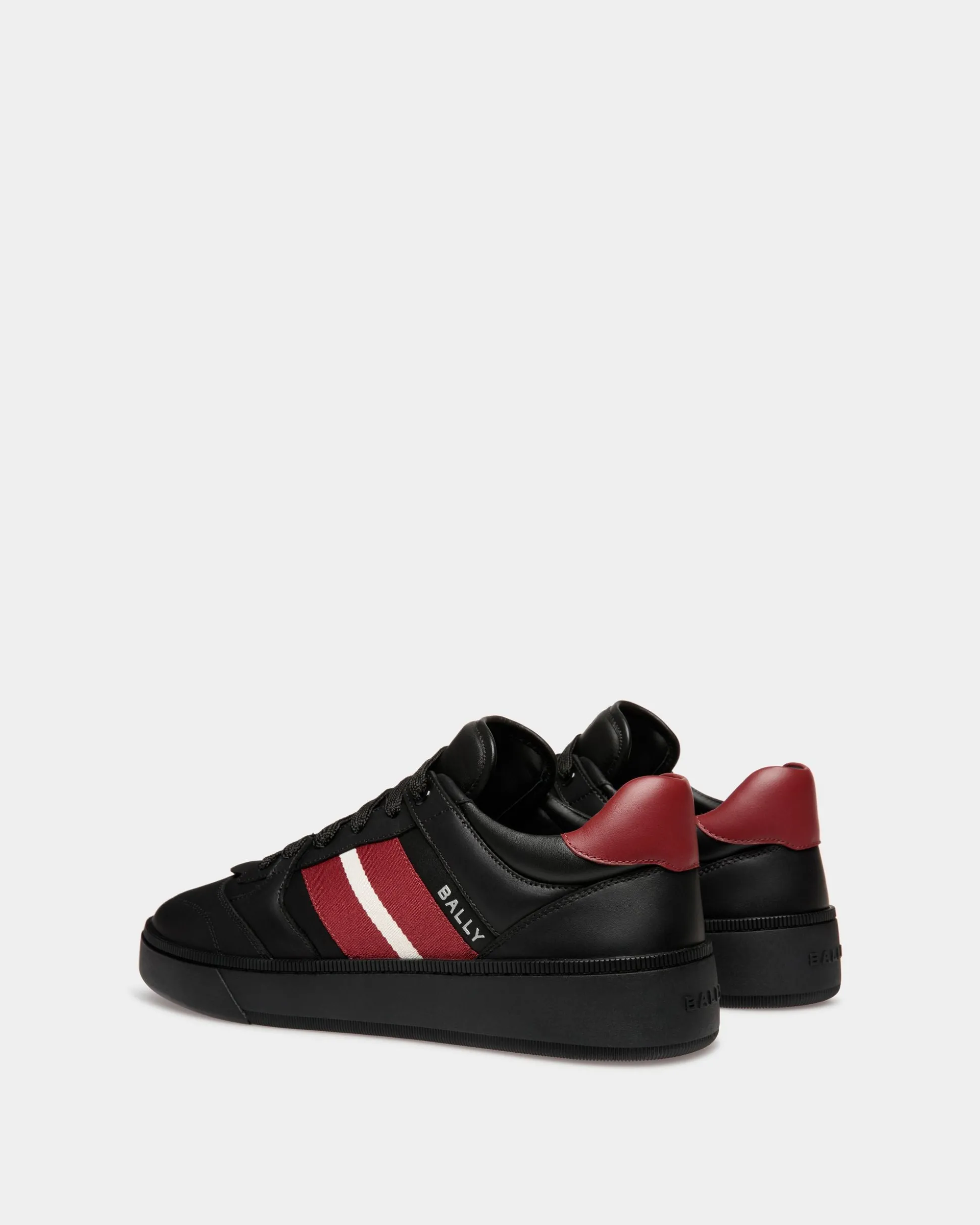 Raise Sneaker Aus Schwarzem Leder