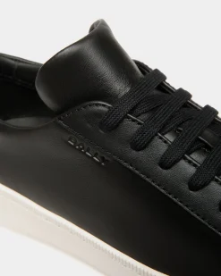 Raise Sneaker Aus Schwarzem Leder