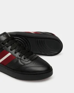 Raise Sneaker Aus Schwarzem Leder
