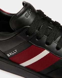 Raise Sneaker Aus Schwarzem Leder