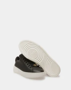 Raise Sneaker Aus schwarzem und weißem Leder