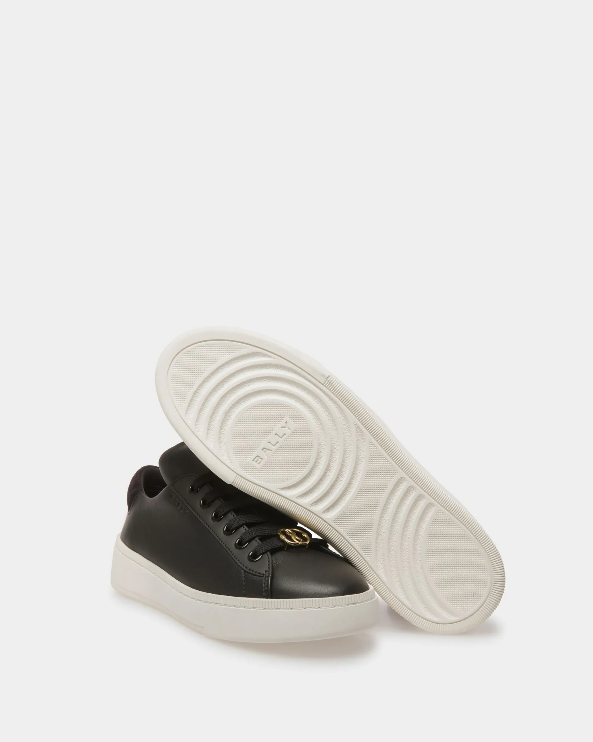 Raise Sneaker Aus schwarzem und weißem Leder
