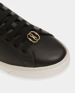 Raise Sneaker Aus schwarzem und weißem Leder