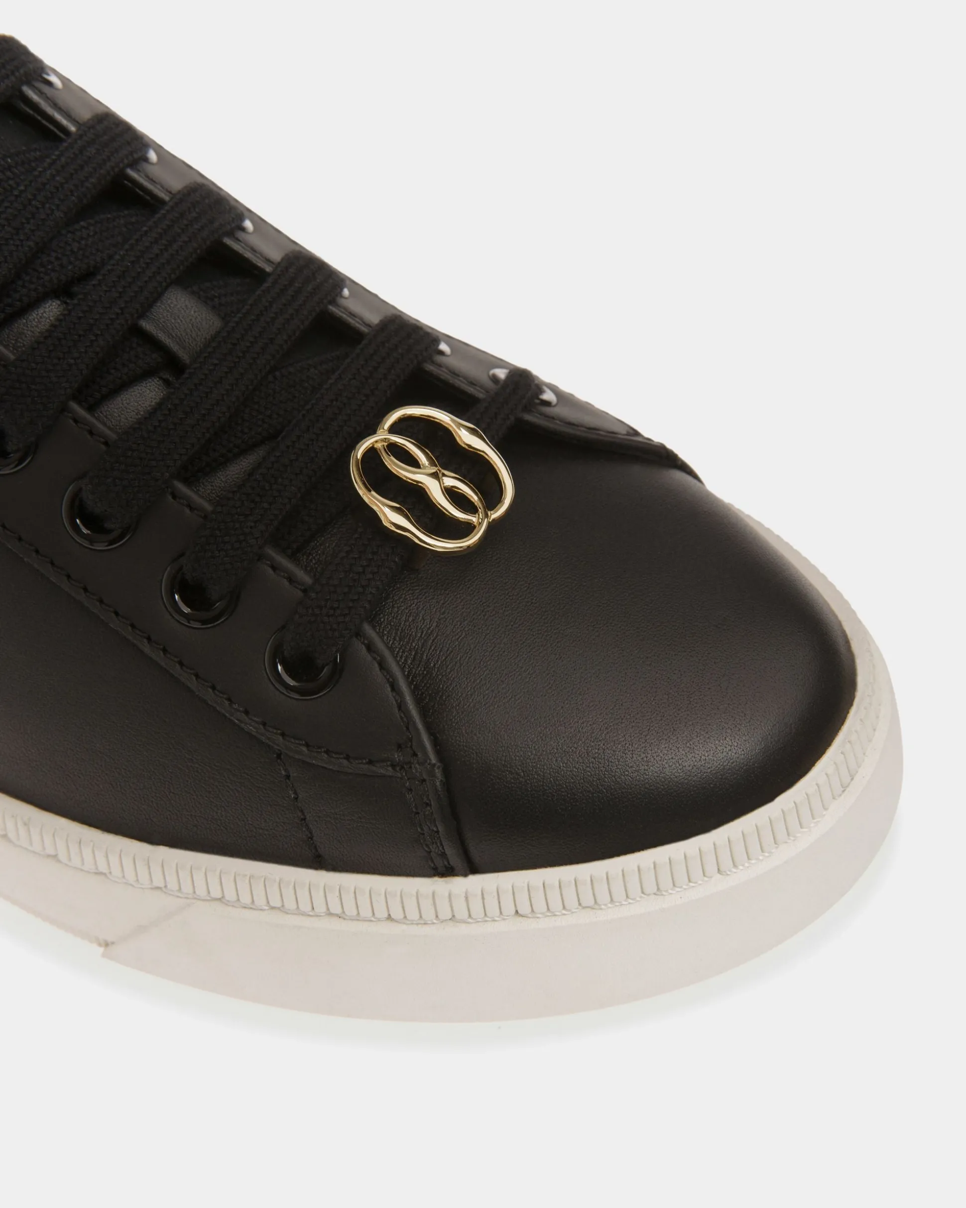 Raise Sneaker Aus schwarzem und weißem Leder