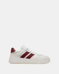 Raise Sneaker Aus Weißem Leder