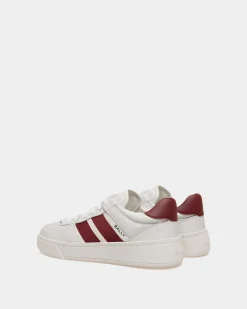 Raise Sneaker Aus Weißem Leder