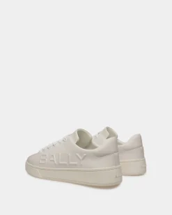 Raise Sneaker Aus Weißem Leder
