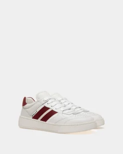 Raise Sneaker Aus Weißem Leder