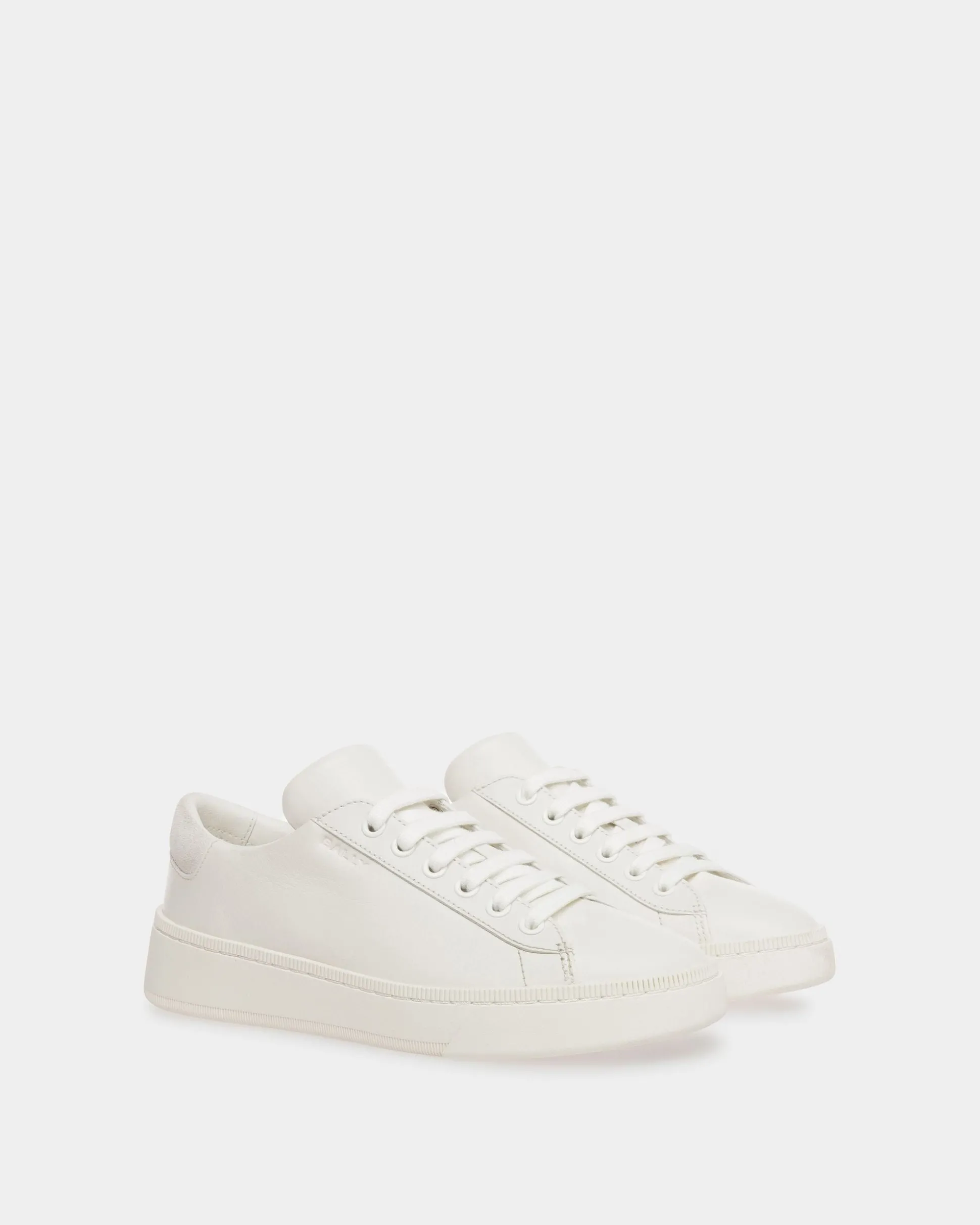 Raise Sneaker Aus weißem Leder