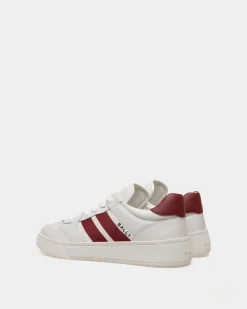 Raise Sneaker Aus Weißem Leder