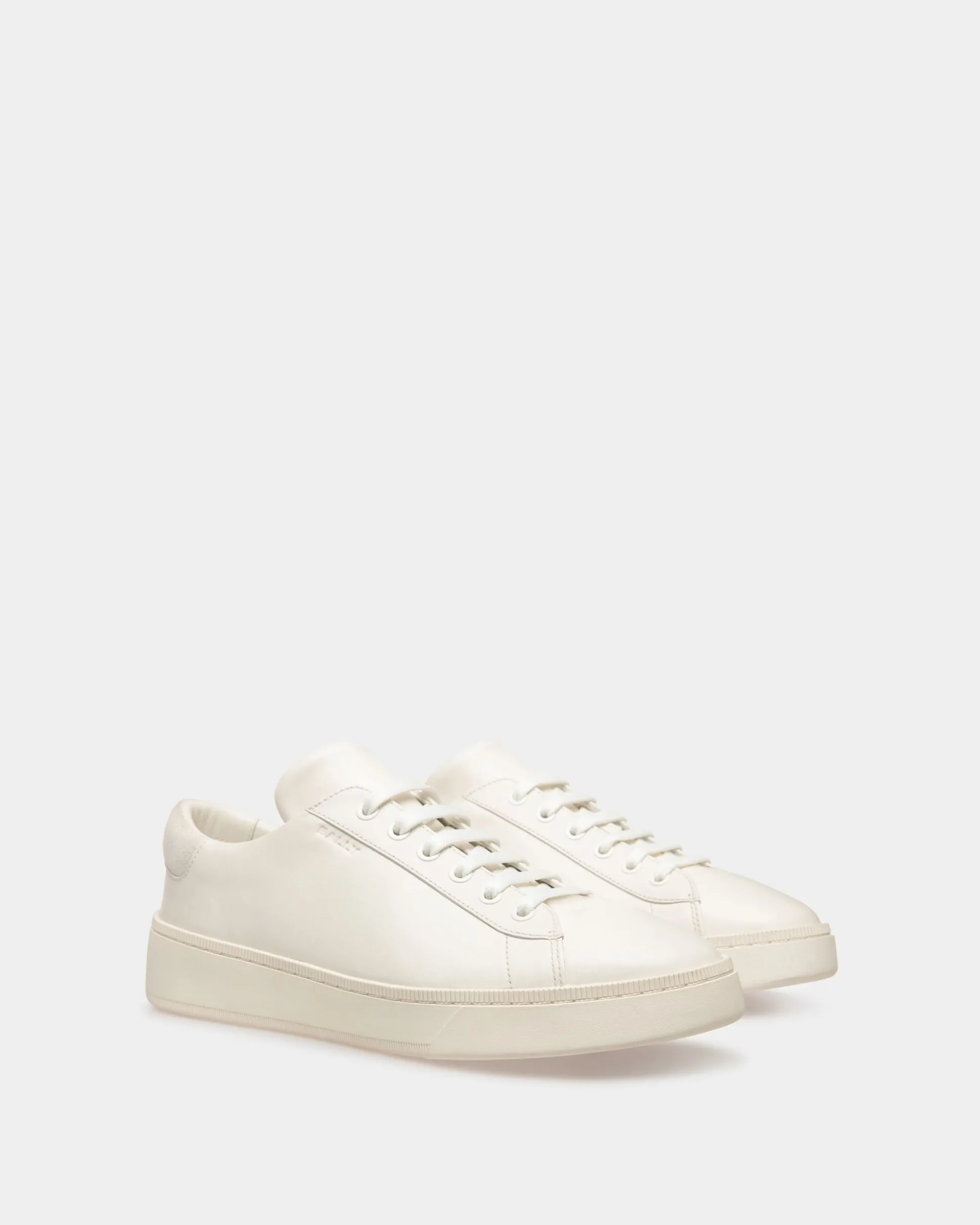 Raise Sneaker Aus weißem Leder