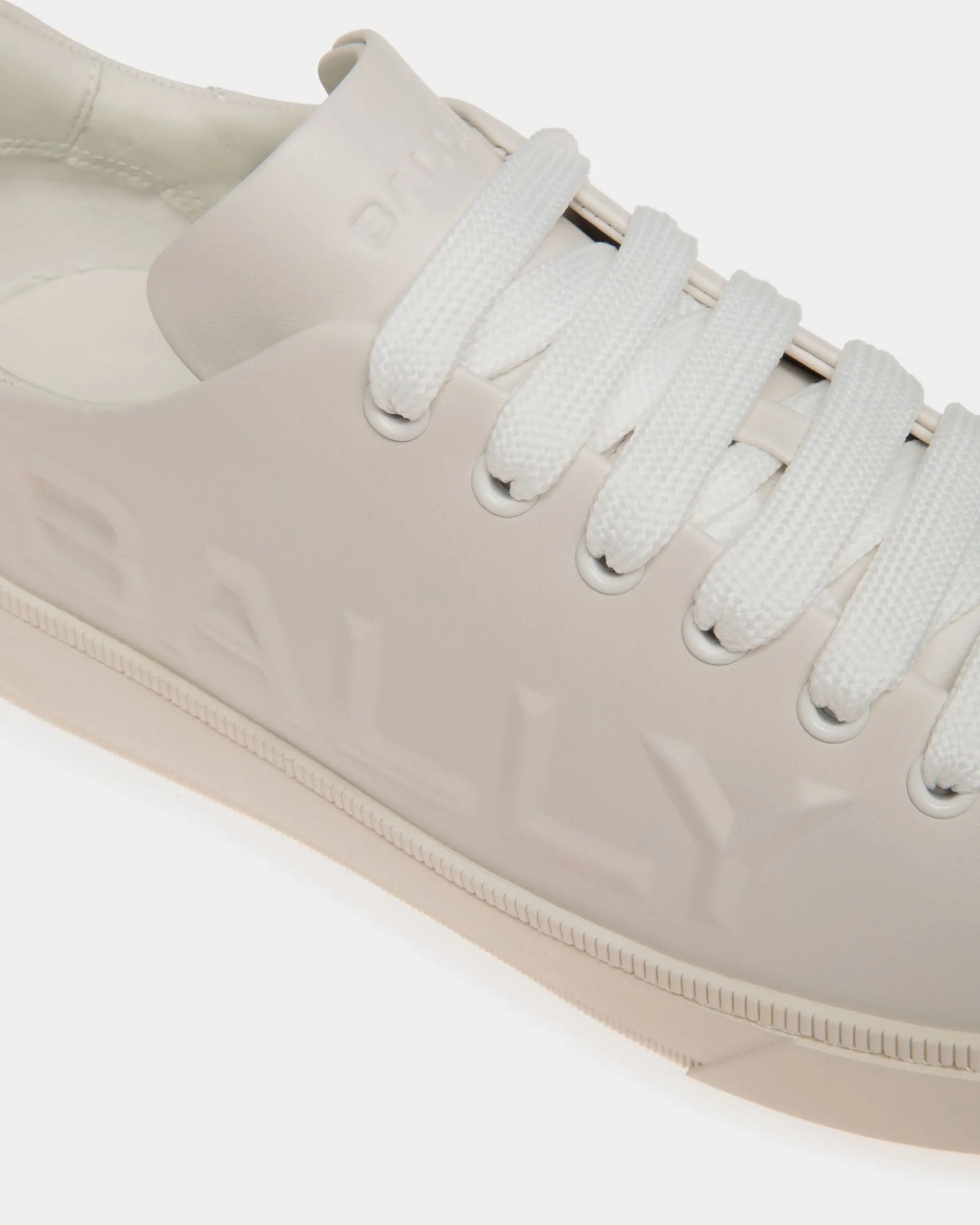 Raise Sneaker Aus Weißem Leder