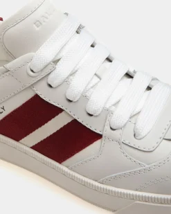 Raise Sneaker Aus Weißem Leder