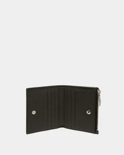 Ribbon Geldbörse Aus Leder In Schwarz