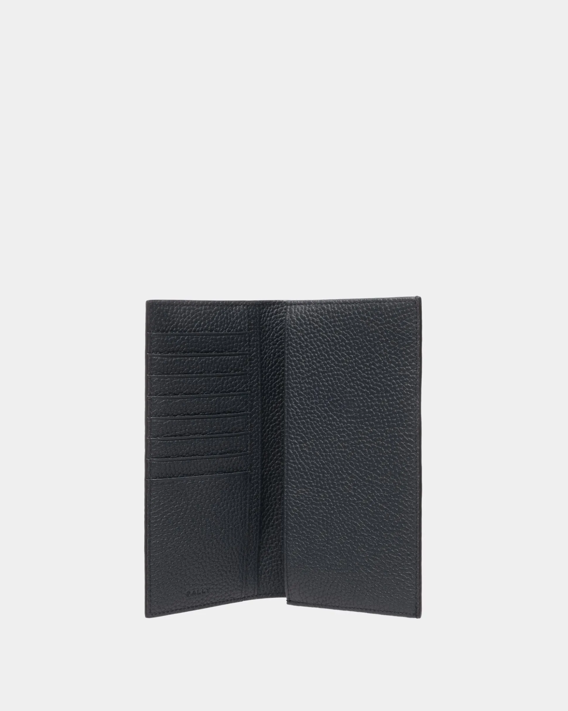 Ribbon Klassische Geldbörse Aus mitternachtsblauem Leder